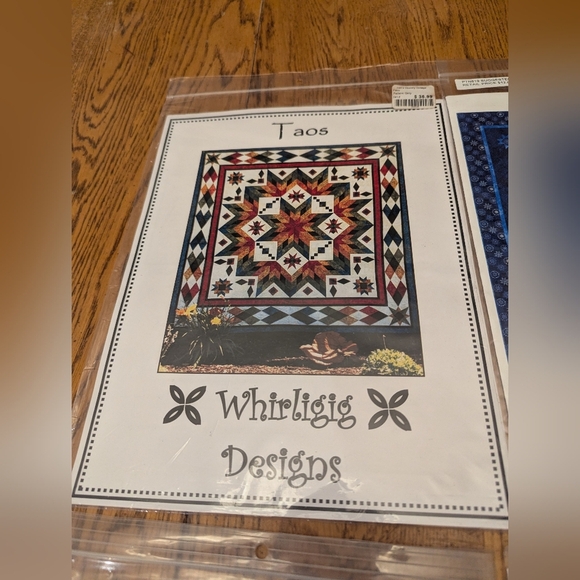 Quilting Pattern Collection New Taos, Starlight, Fantasia, butterflies & More - Picture 12 of 12